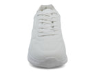 Girls Triple White Bubble Sneaker