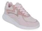Girls Pink & Gold Bubble Sneaker
