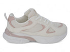 Girls Pink & White Chunky Sneaker