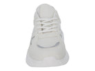 Girls Silver & White Chunky Sneaker
