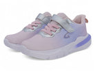 Girls Pink & Purple Velcro Sneaker
