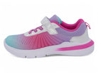Girls Pink & Purple Ray Velcro Sneaker