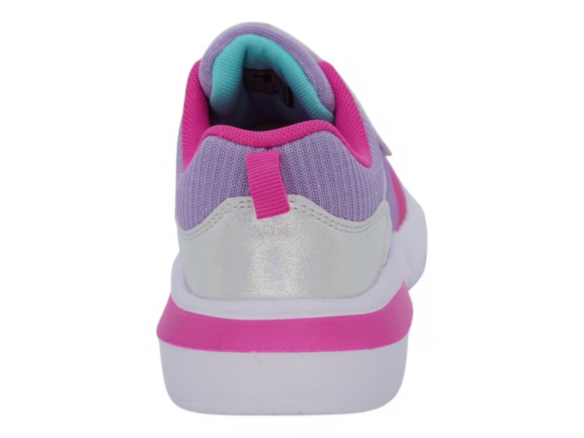 Girls Pink & Purple Ray Velcro Sneaker