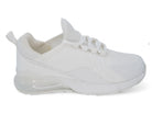Girls' White Dallas Athletic Sneaker