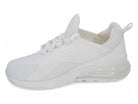 Girls' White Dallas Athletic Sneaker