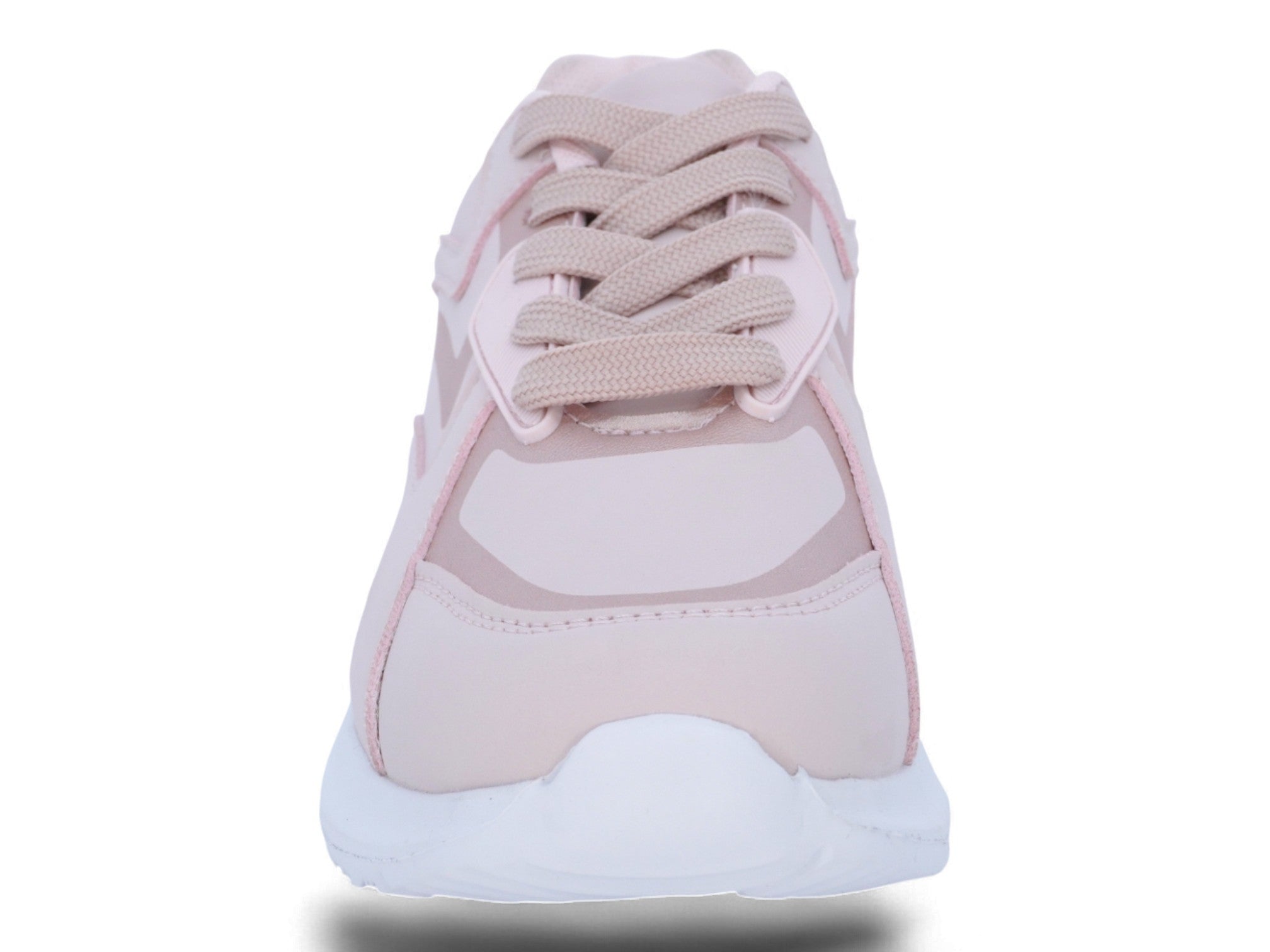 Girls' Light Pink & Rose Gold Bubble Athletic Sneaker