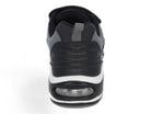 Toddler Black & Gray Bubble Sneaker