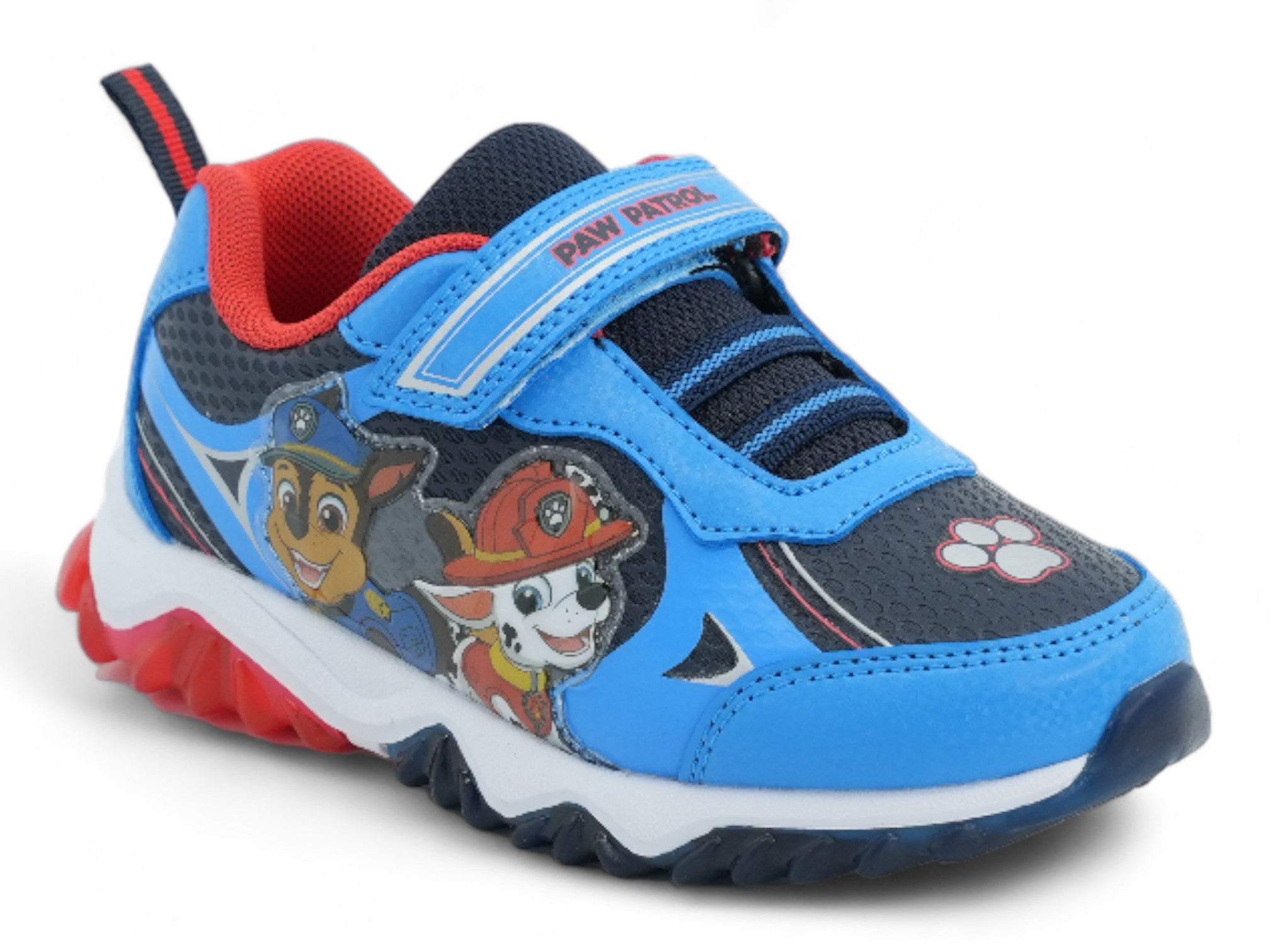 Toddler Light Blue & Red Paw Patrol Sneaker