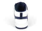 Toddler Blue Velcro Mid Top Athletic Sneaker