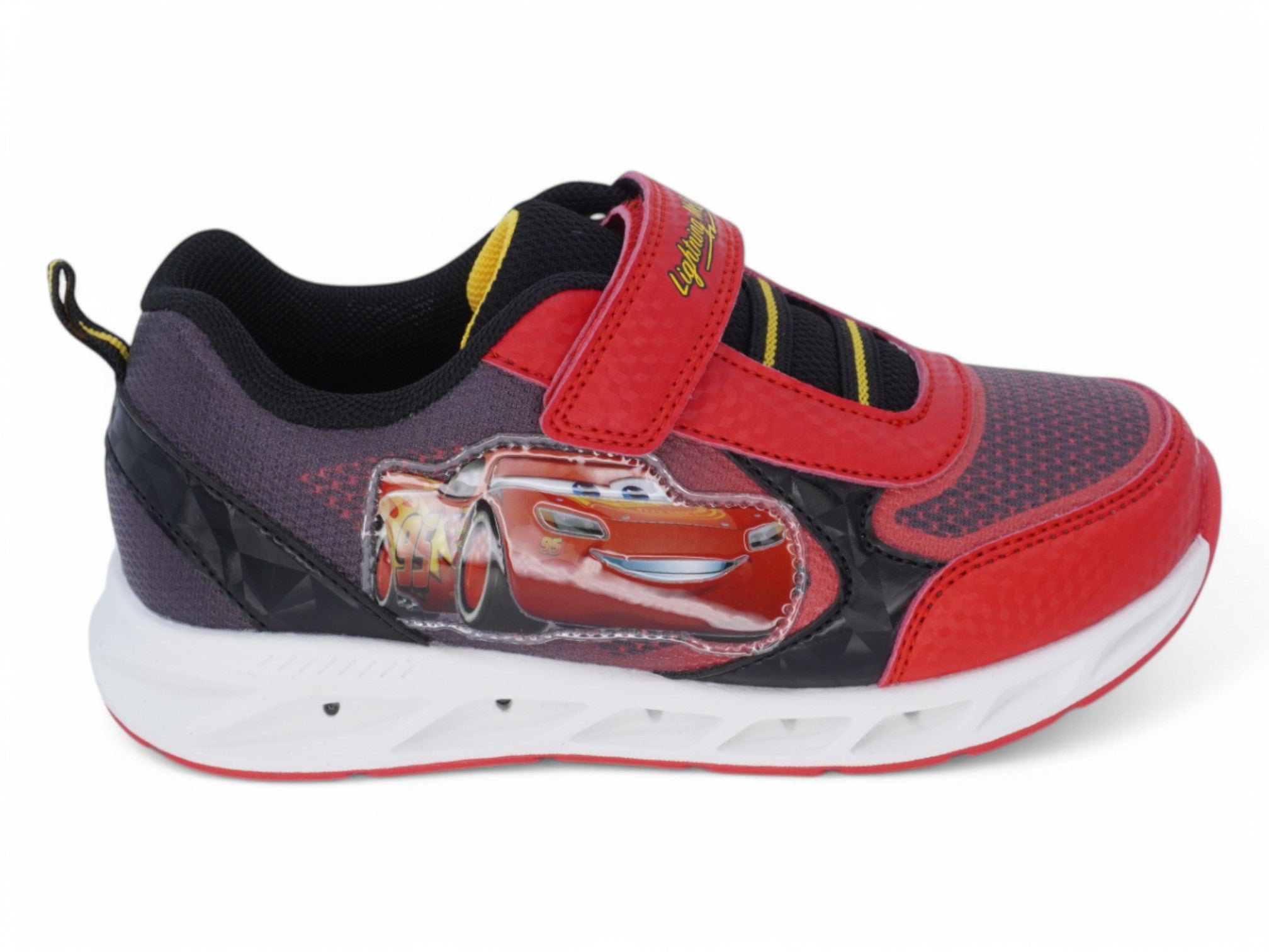 Toddler Red Cars Light Up Sneaker