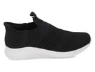 Toddler Black Easy Slip On Sneaker