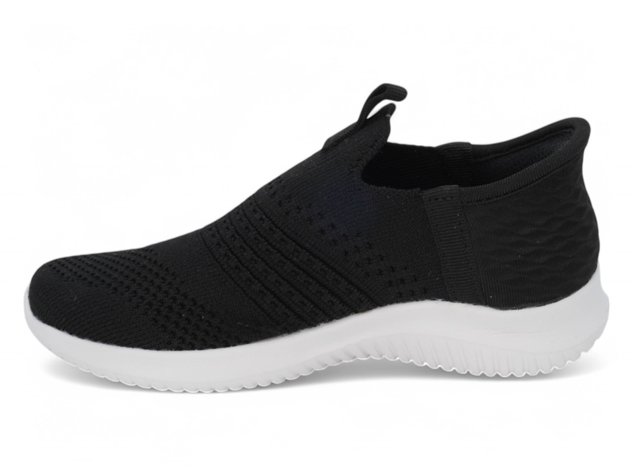 Toddler Black Easy Slip On Sneaker