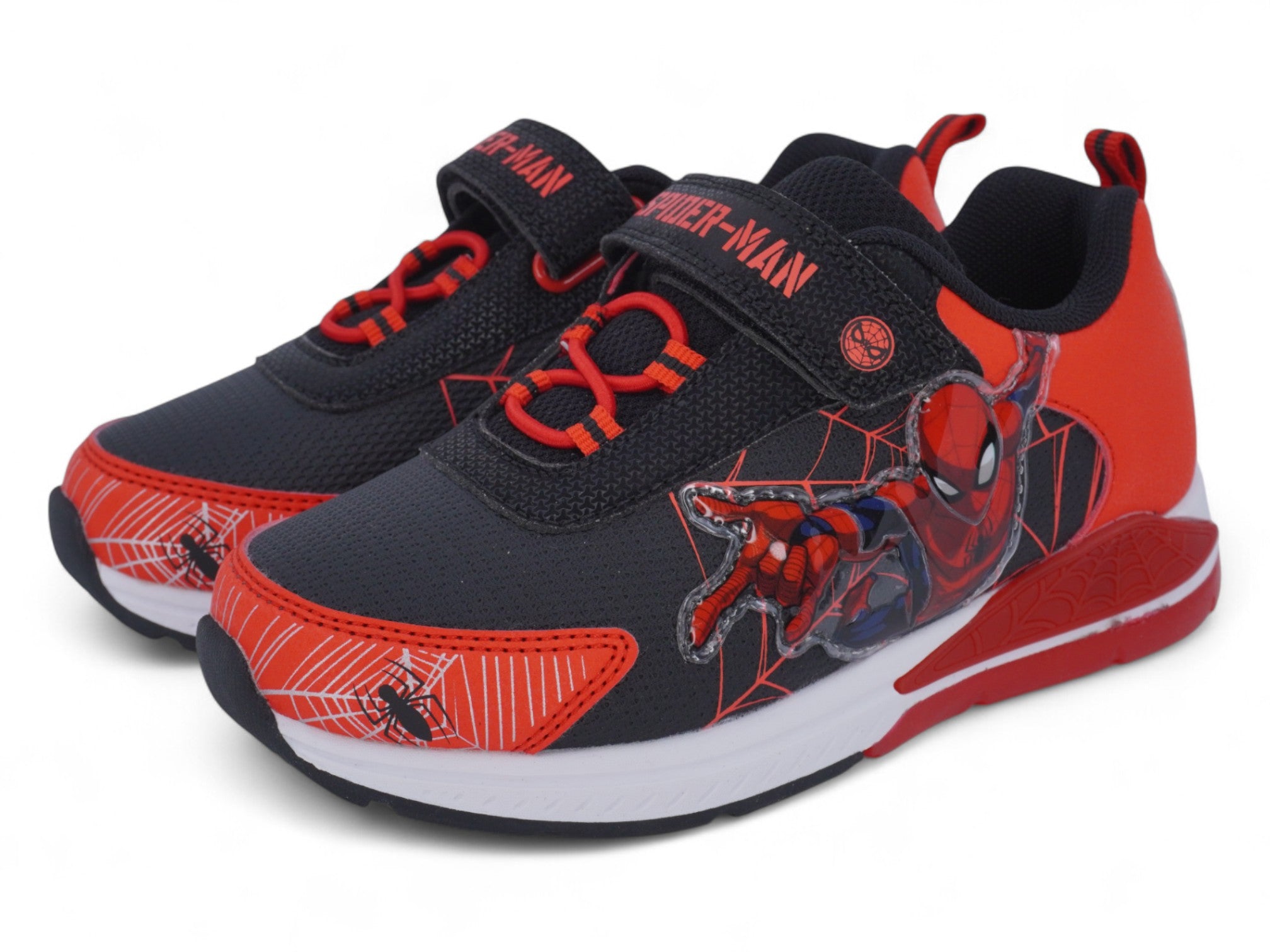 Toddler Black & Red Spiderman Sneaker