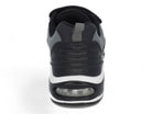 Boys' Black & Gray Bubble Sneaker