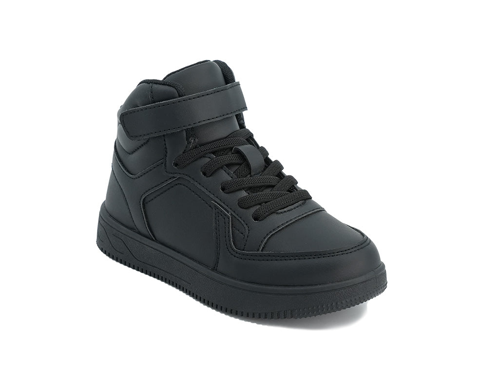 Boys' Black High Top Sneaker