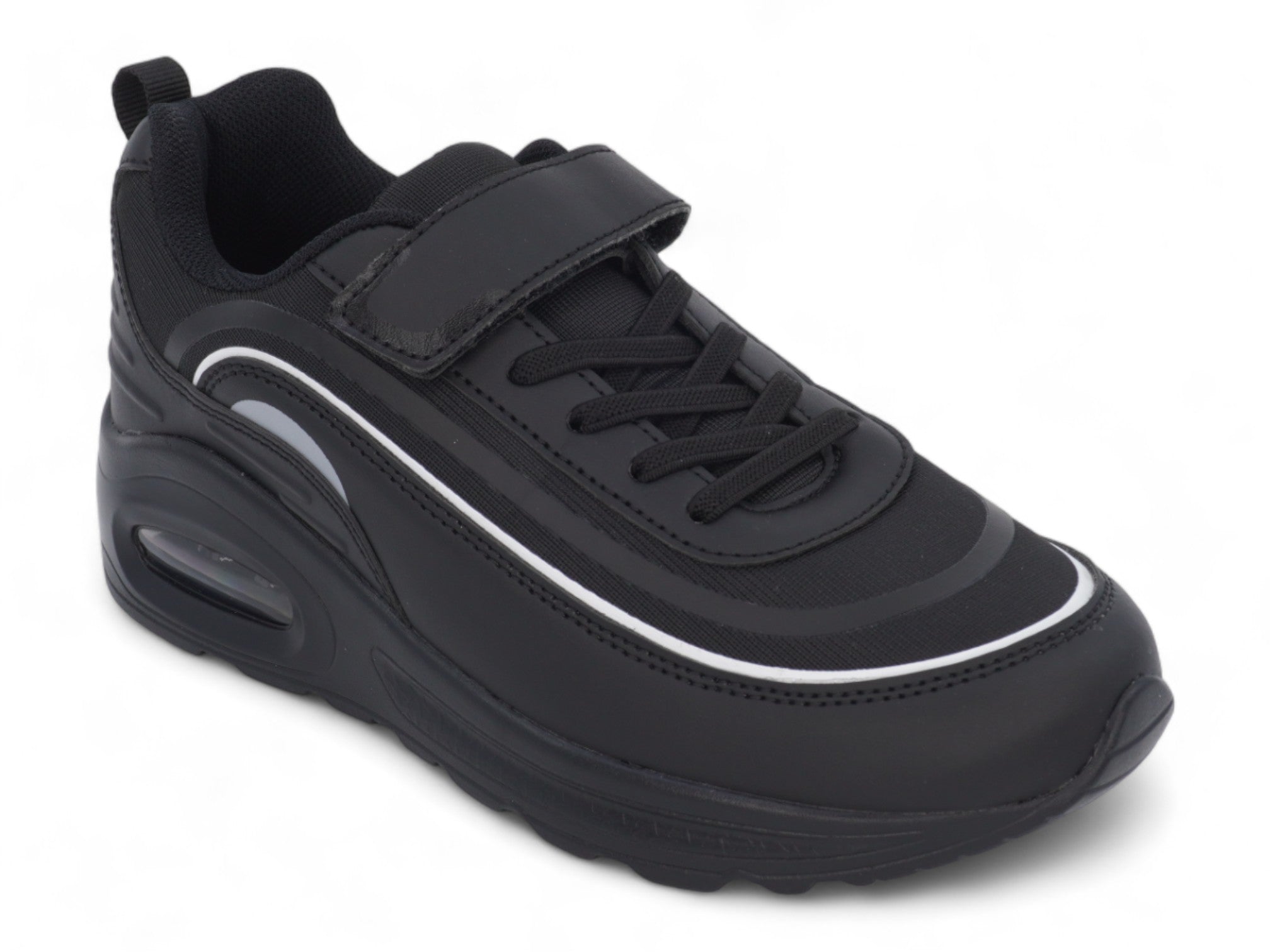 Boys' Black Bubble Sneaker