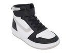 Boys' Black White & Gray High Top
