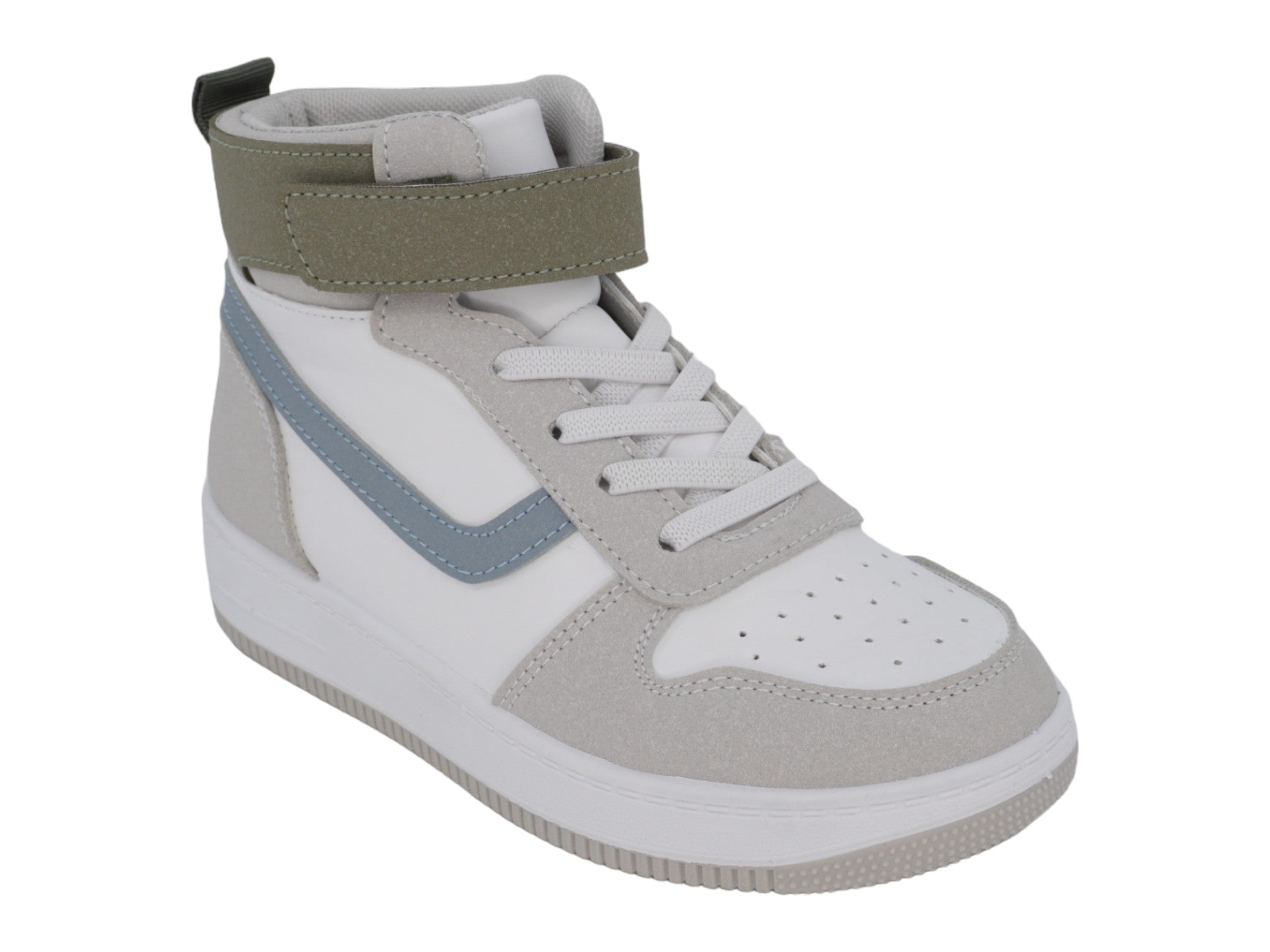 Boys' Dusty Beige High Top Athletic Sneaker