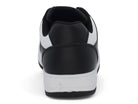 Boys' Black & White Low Top Court Sneaker