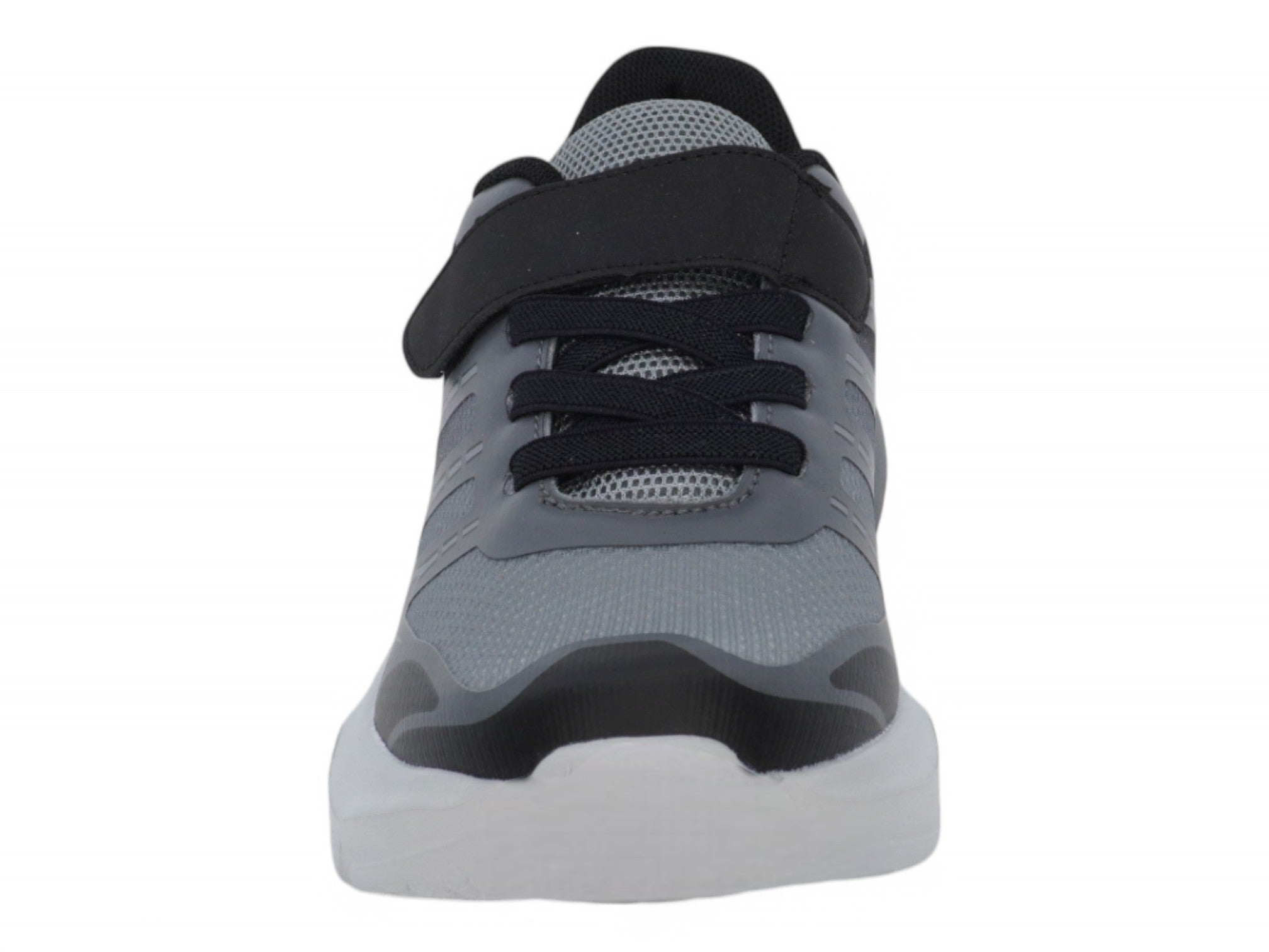 Boys' Two-Tone Gray Jogger Sneaker