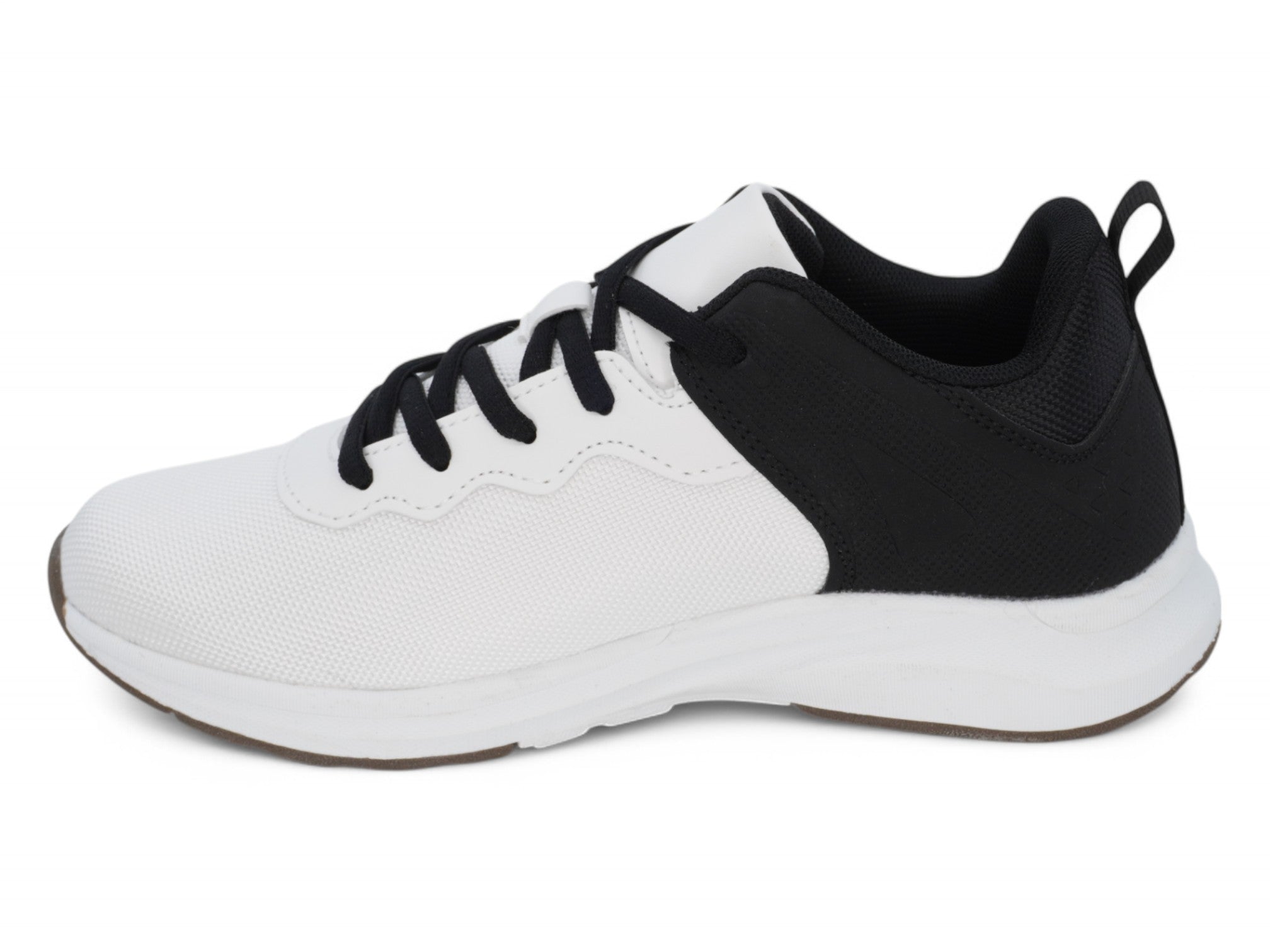Boy's Black & White ColorBlock Sneaker