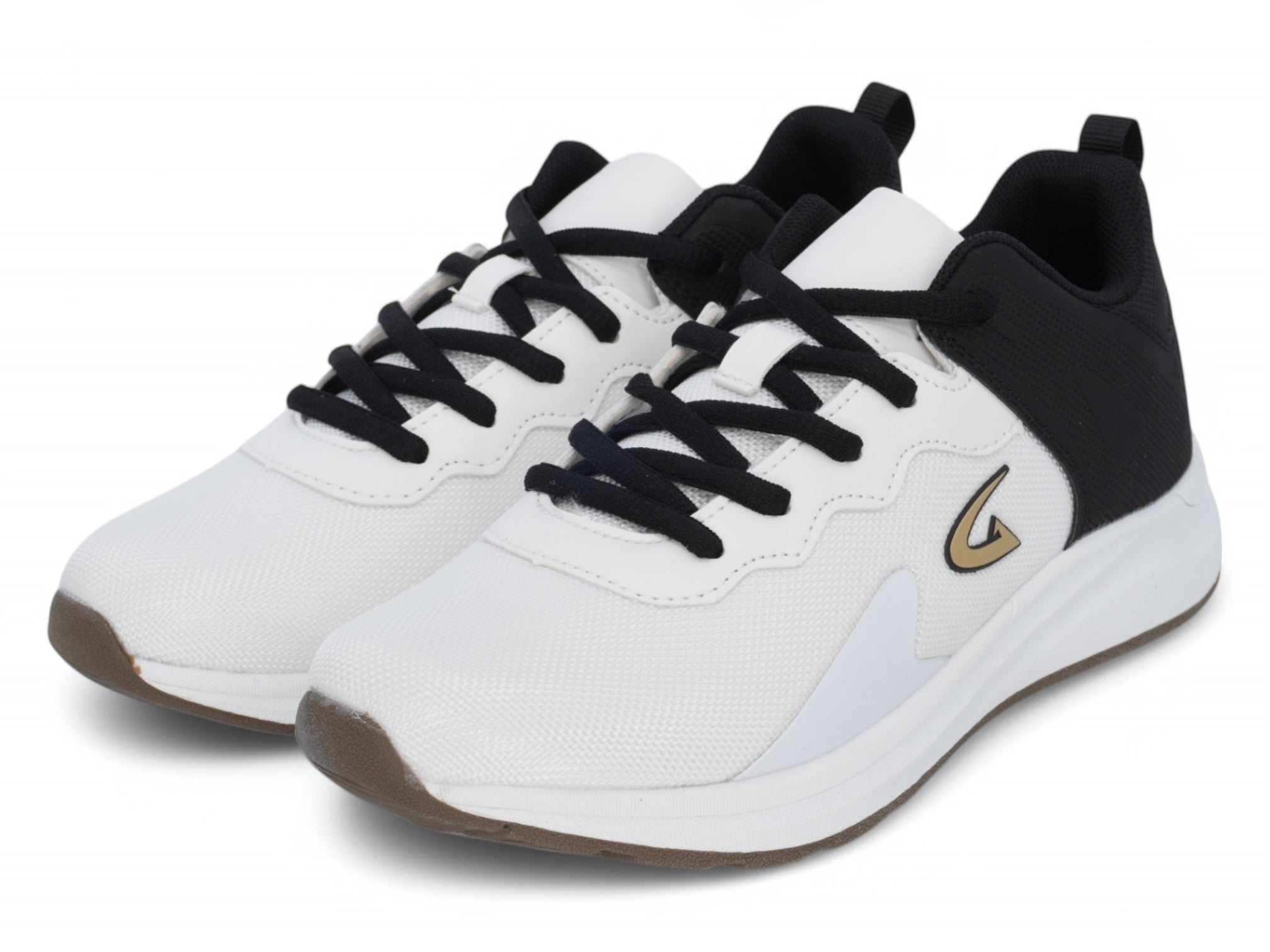 Boy's Black & White ColorBlock Sneaker