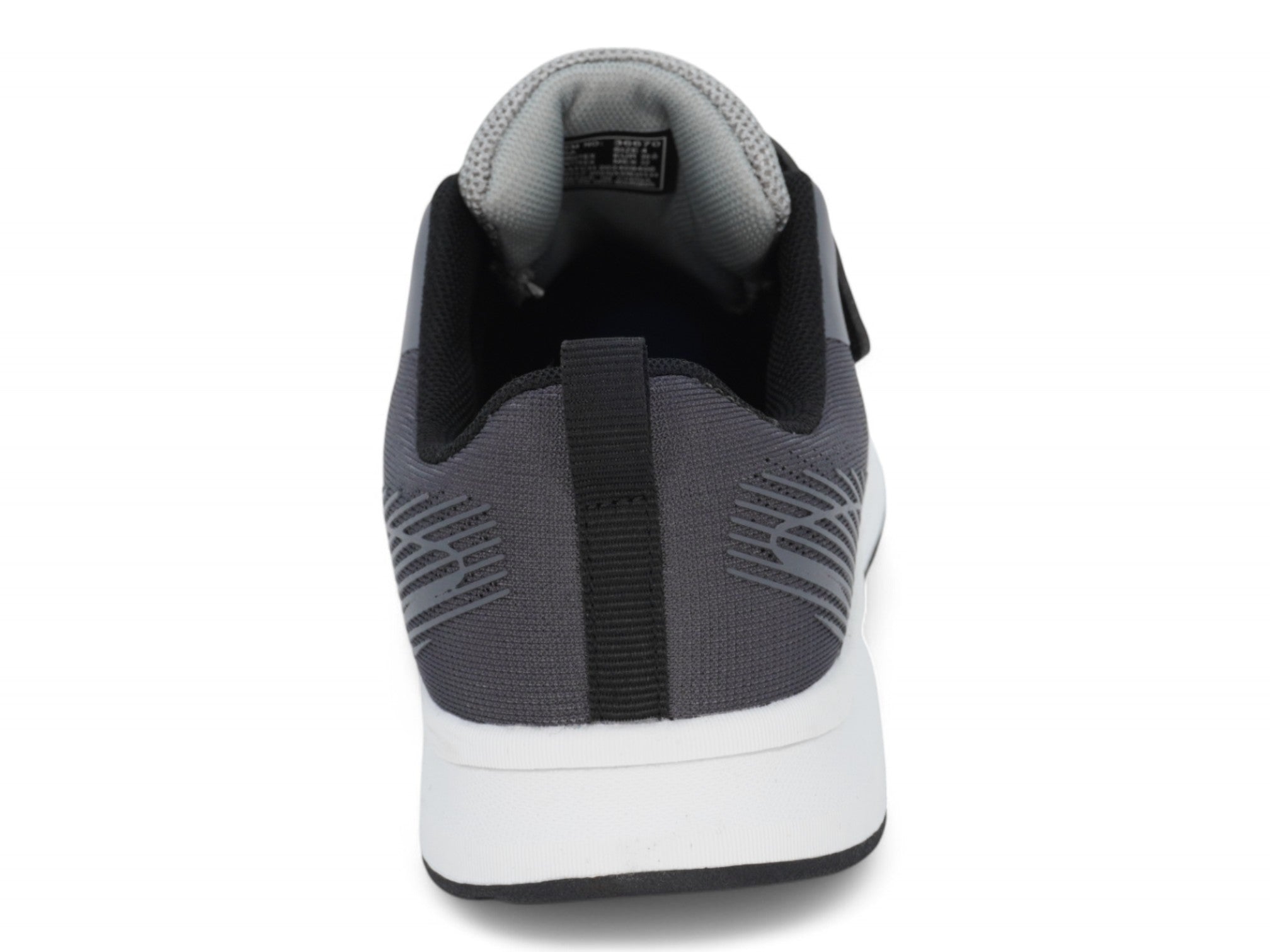 Boys' Gray Flyknit Velcro Sneaker