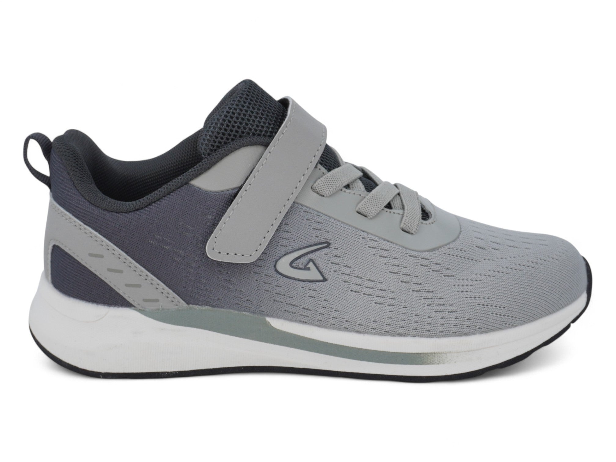 Boys' Light Gray Jogger Sneaker