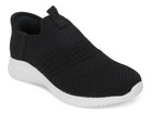 Kids' Black Step-In Sneaker