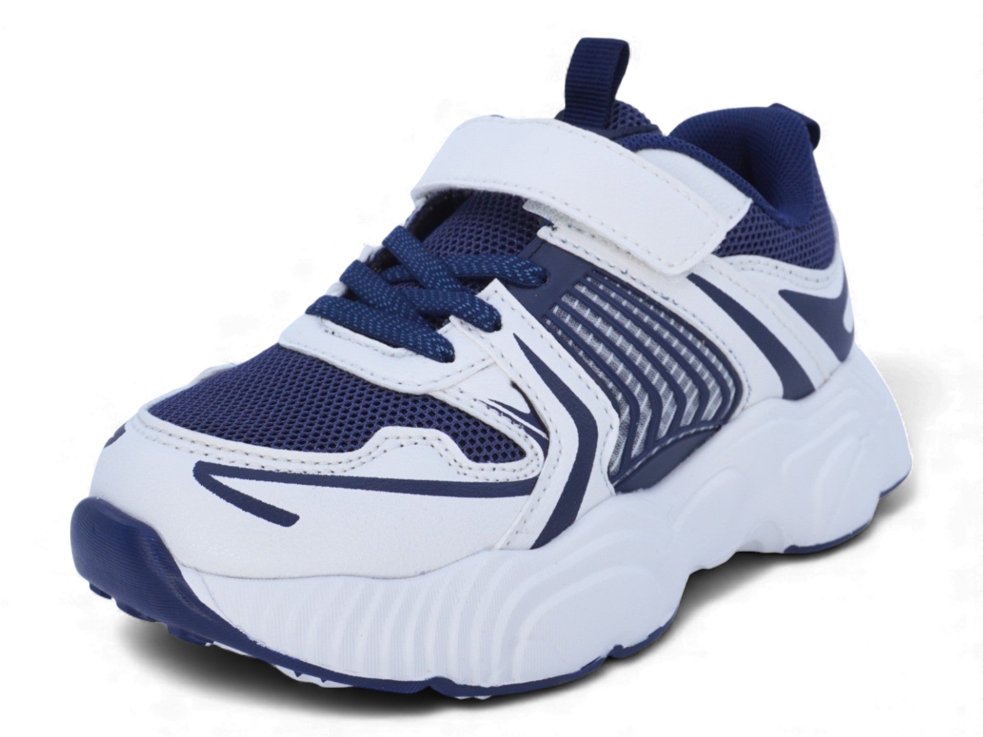 Boys' Galactic Blue Mesh Sneaker