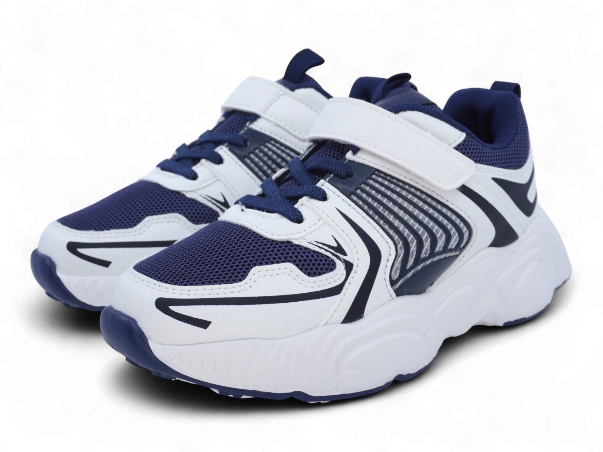 Boys' Galactic Blue Mesh Sneaker