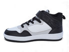 Boys' Black & White High Top Sports Sneaker