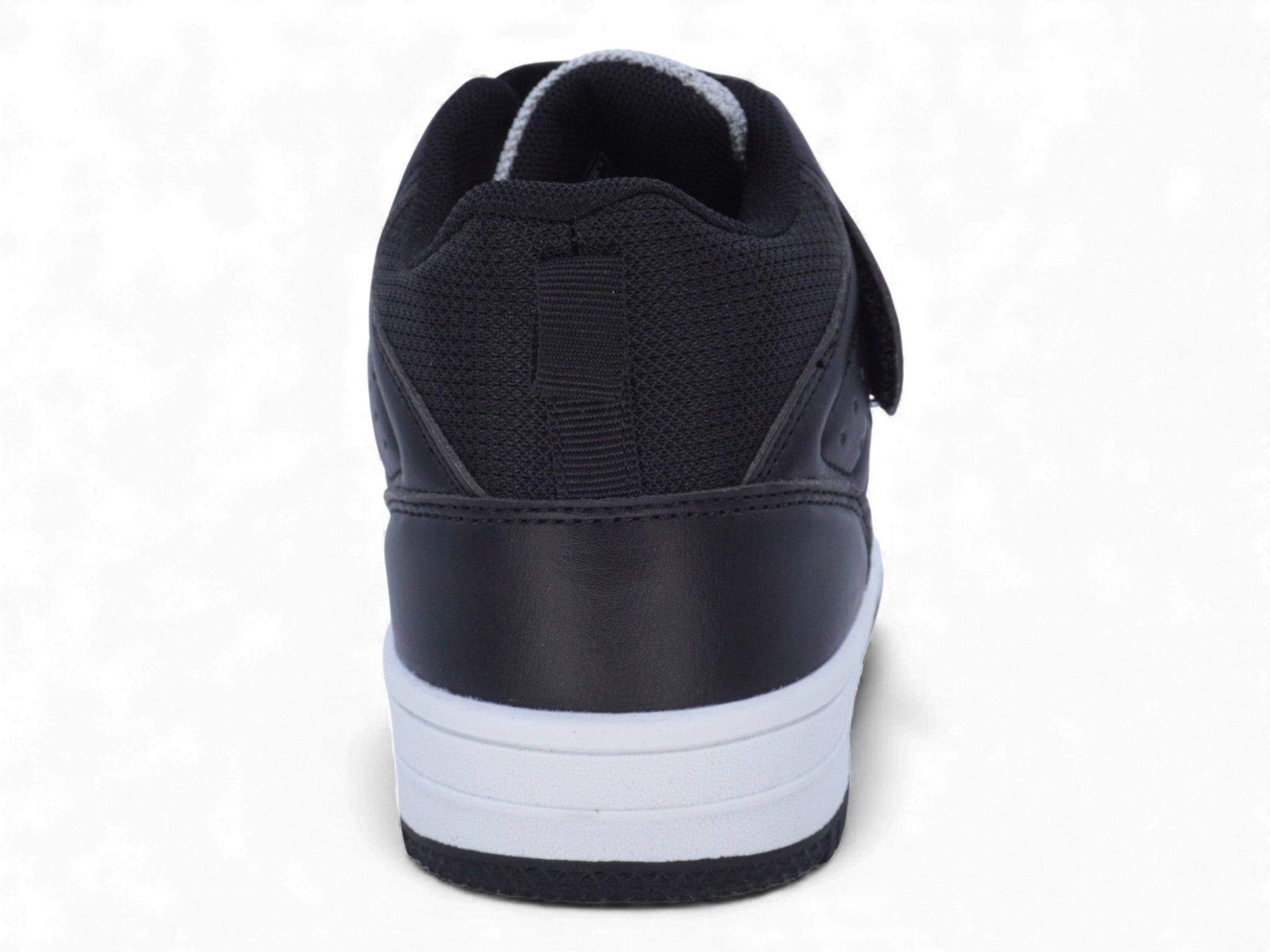 Boys' Black & White High Top Sports Sneaker
