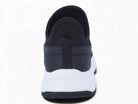 Boy's Black Lycra Slip-On Sneaker