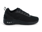 Women's Sporty Black Bubble Non Slip Sneaker