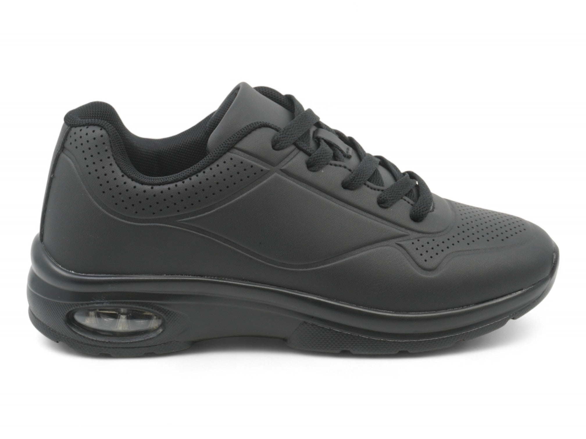 Women's Vegan Leather Bubble Non Slip