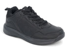 Women's Vegan Leather Lace Up Non Slip