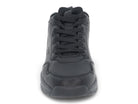 Women's Vegan Leather Lace Up Non Slip