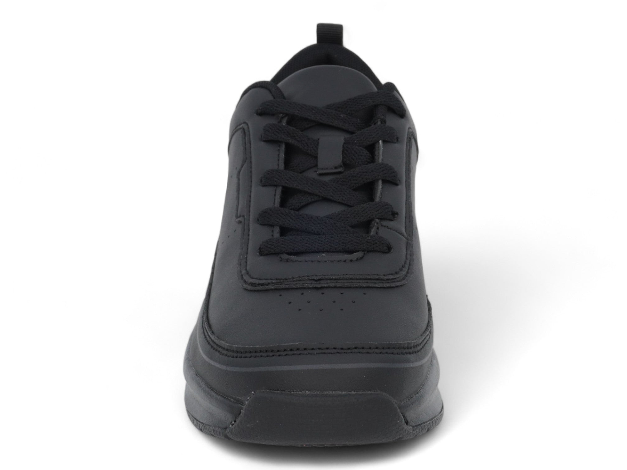 Women's Platform Vegan Leather Lace Up Non Slip