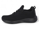 Women's Black Fly Knit High Cut Non-Slip Sneaker