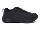Women's Black Vegan Leather 2.0 Non Slip Sneaker