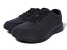 Women's Black Vegan Leather 2.0 Non Slip Sneaker