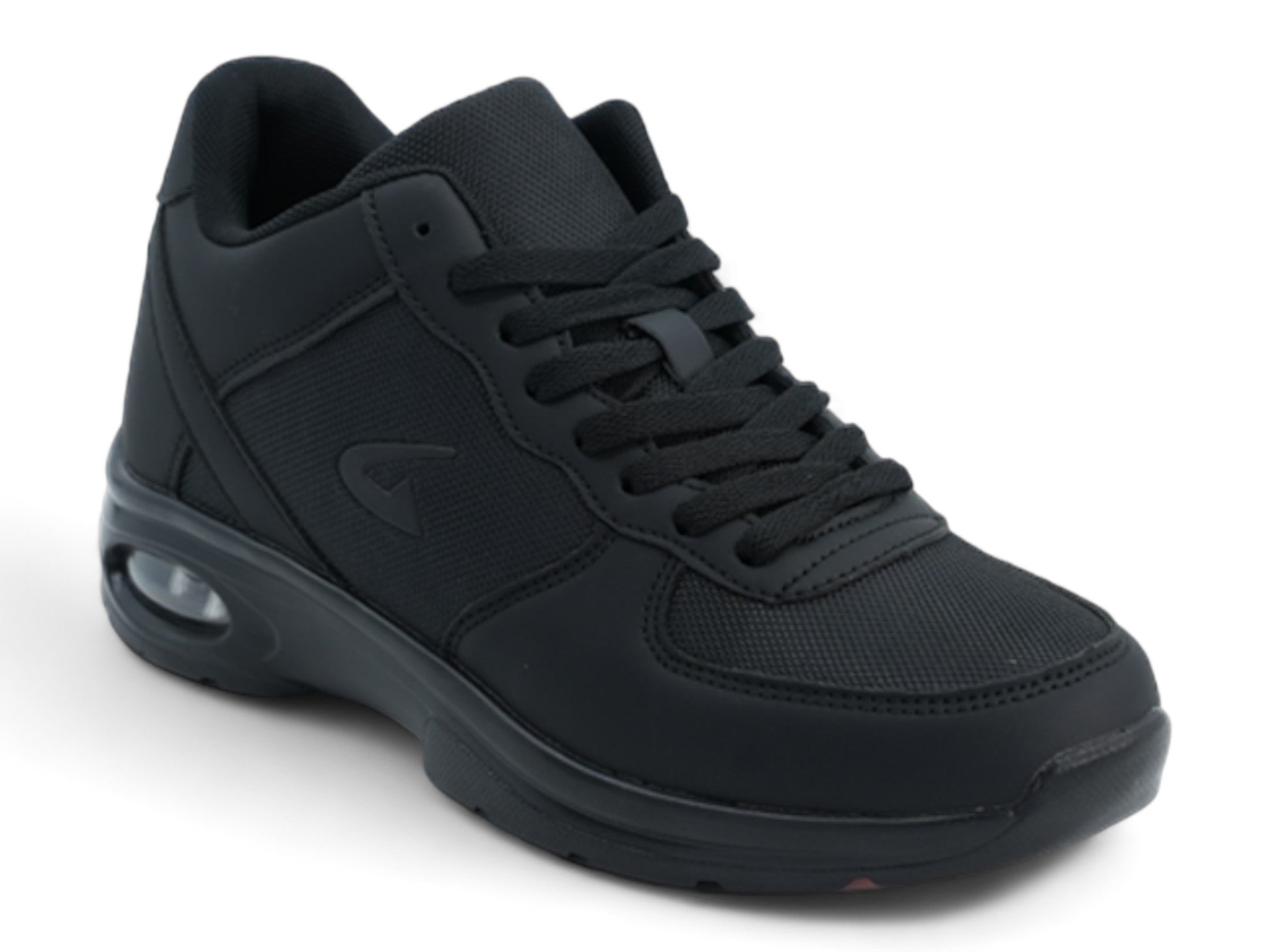 Men's Black Mid Top Bubble Nonslip