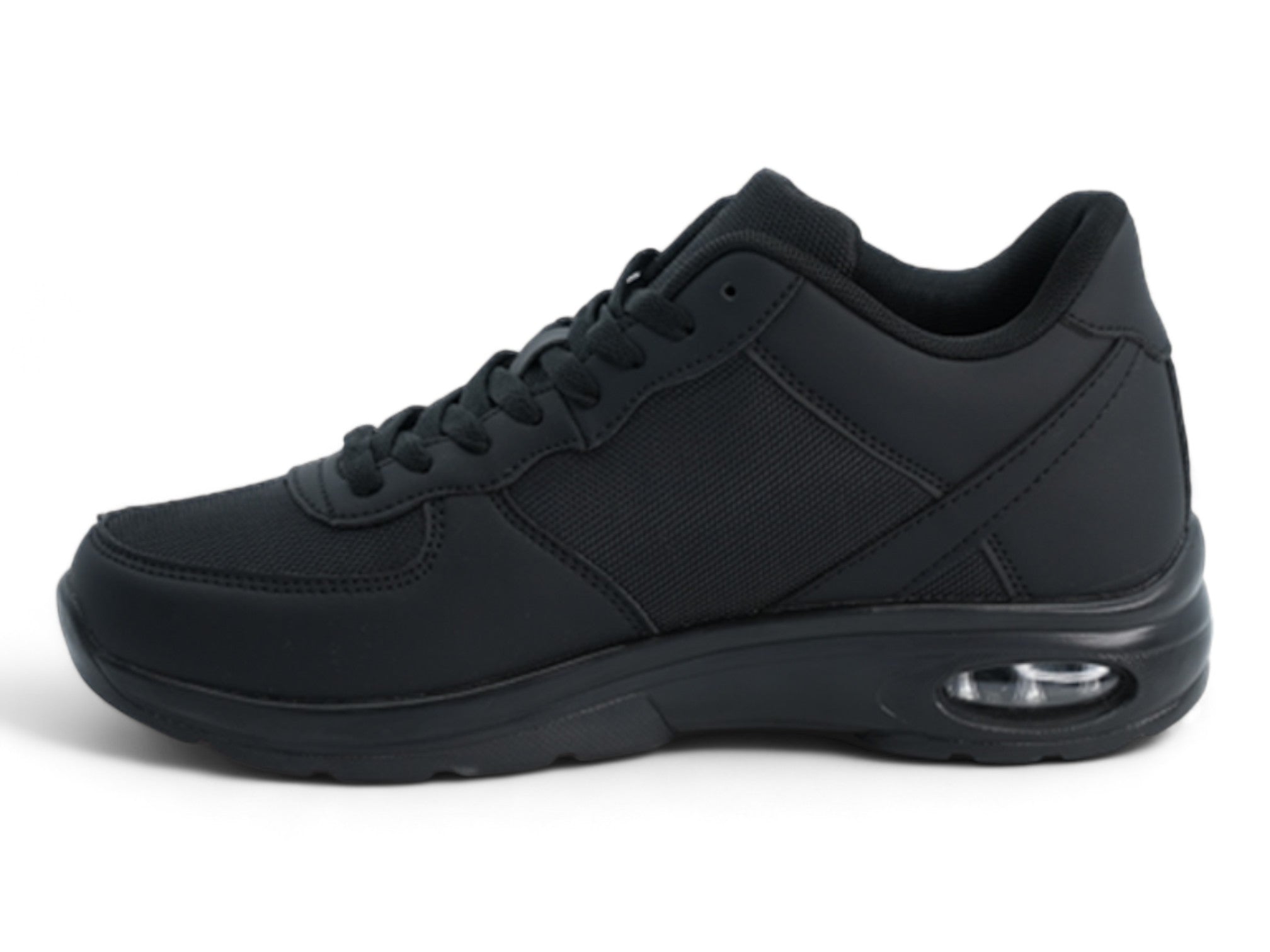 Men's Black Mid Top Bubble Nonslip