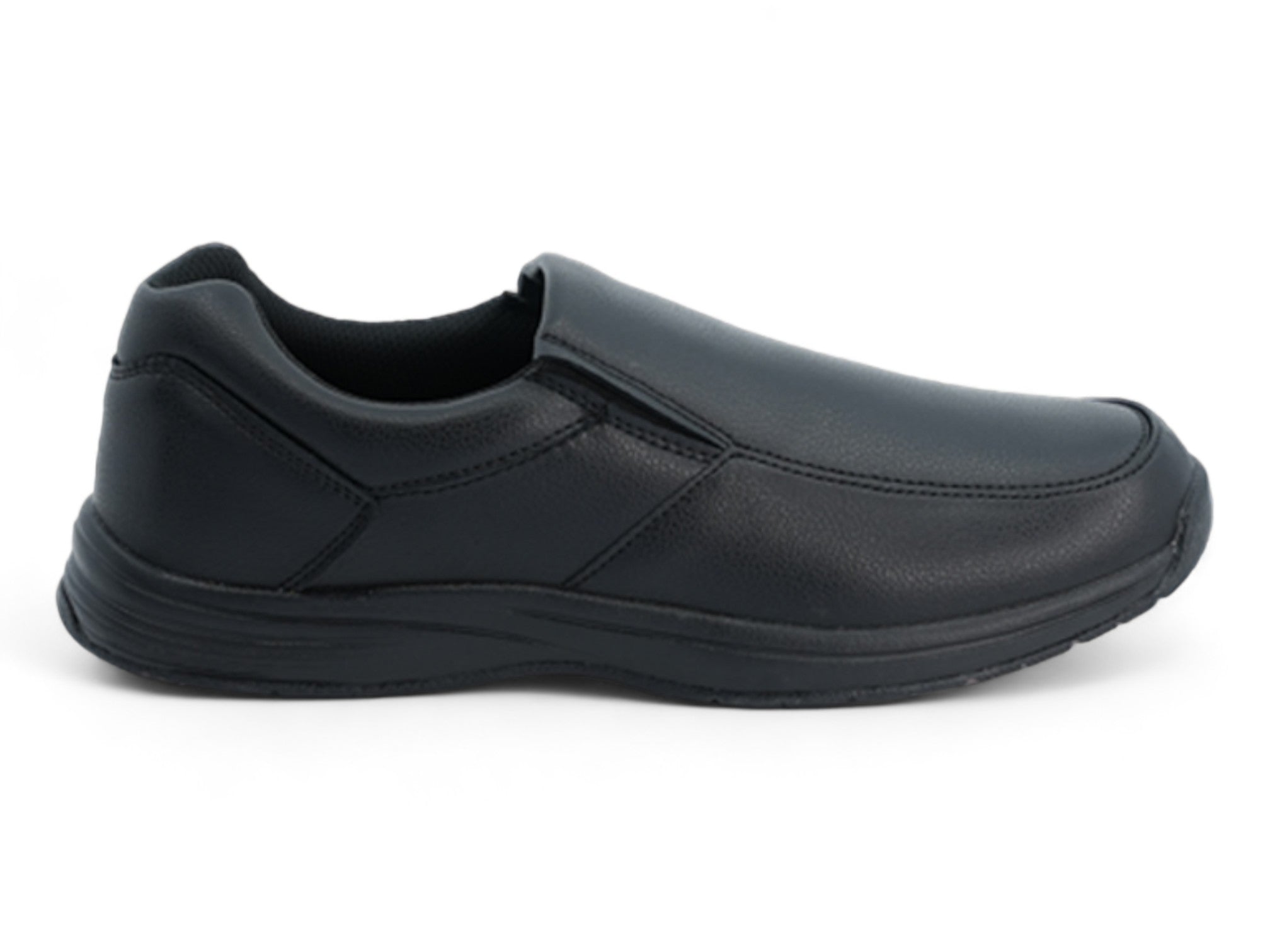 Men`s Black Slip On Non-Slip 11 / Black