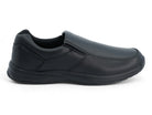 Men's Black Slip On Non-Slip