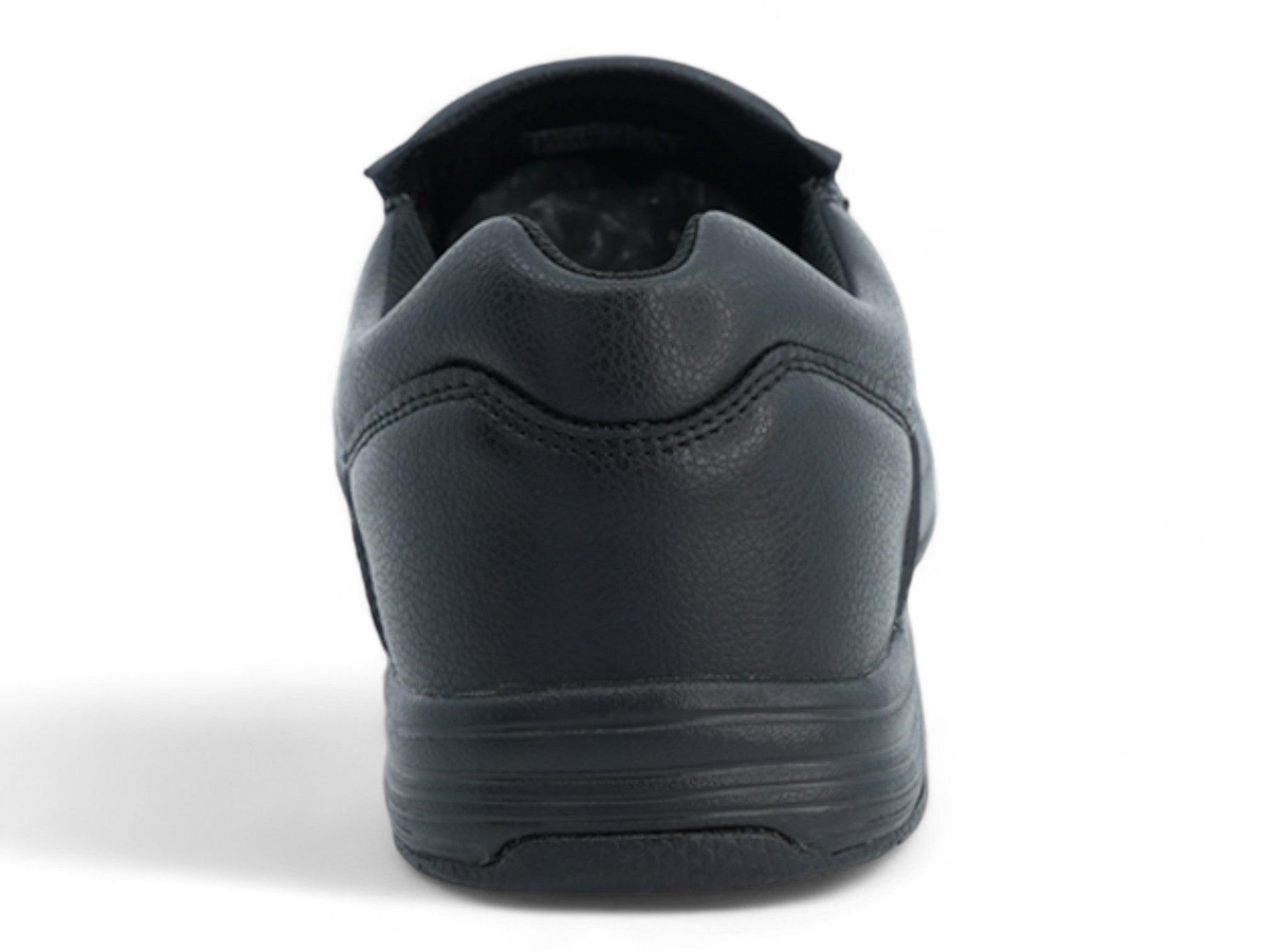 Men's Black Slip On Non-Slip