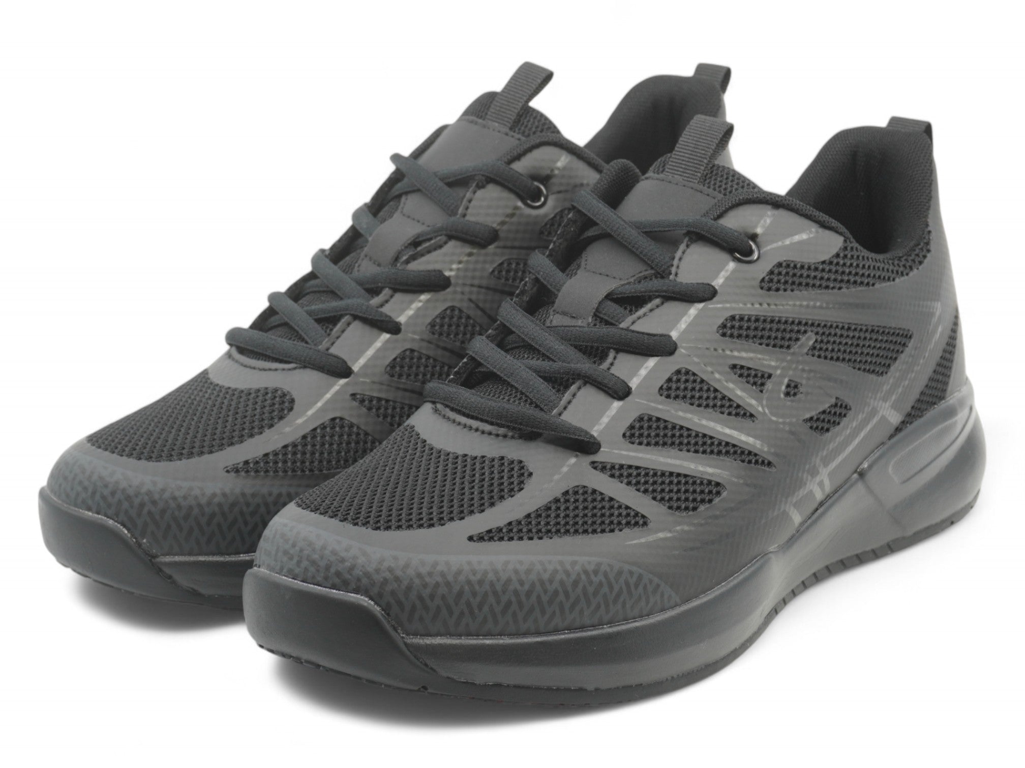 Men's Black Non Slip Athletic Sneaker