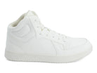 Men's Triple White High Top Sneaker