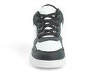 Men's Black & White Mid Top Sneaker